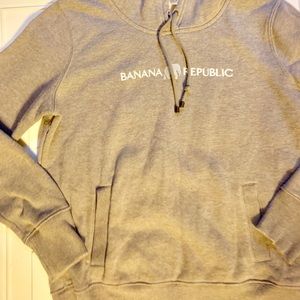 Banana Republic elephant sweatshirt Gray